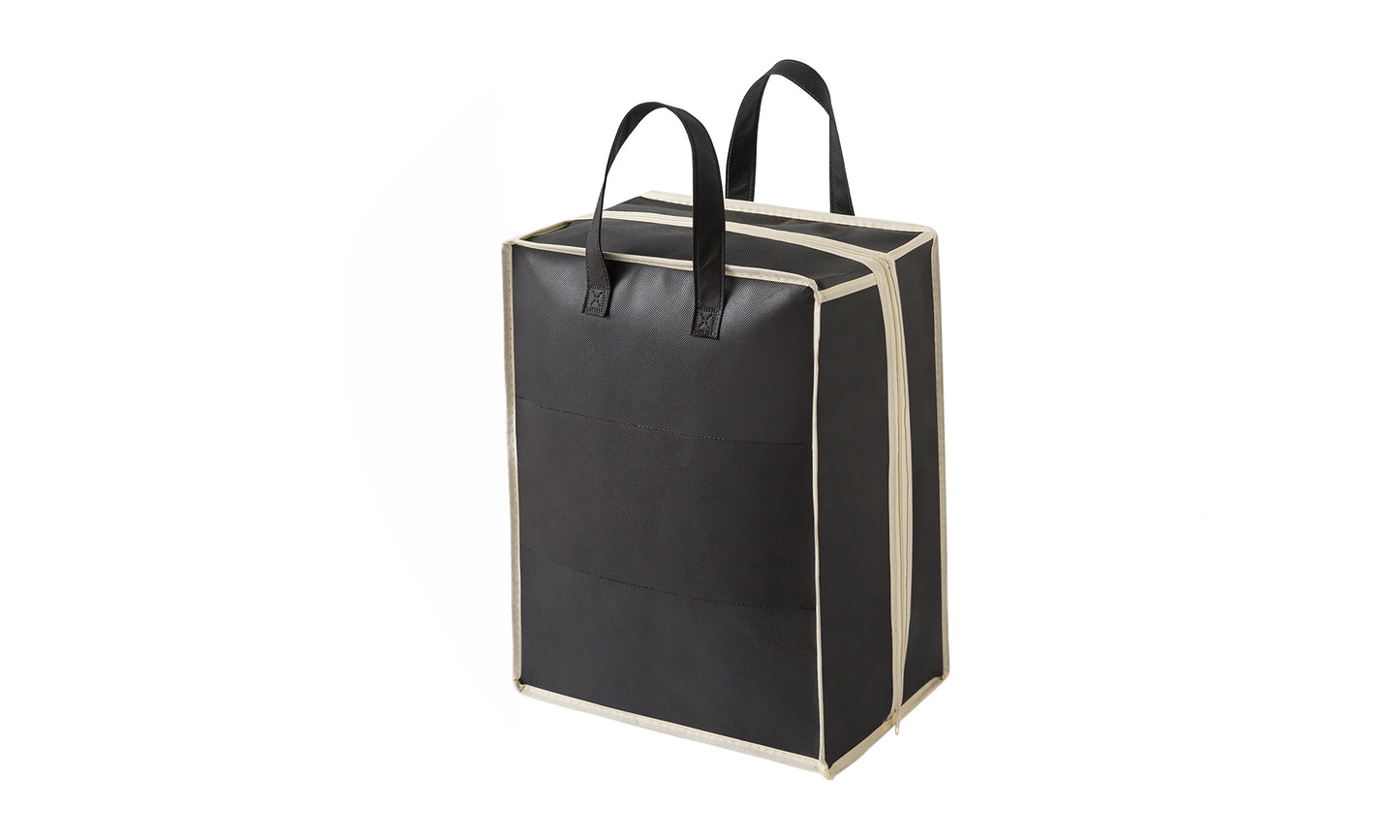 Travel Shoe Bag Organiser – Holds 6 Pairs of Shoes with Dividers and Zippered Closure