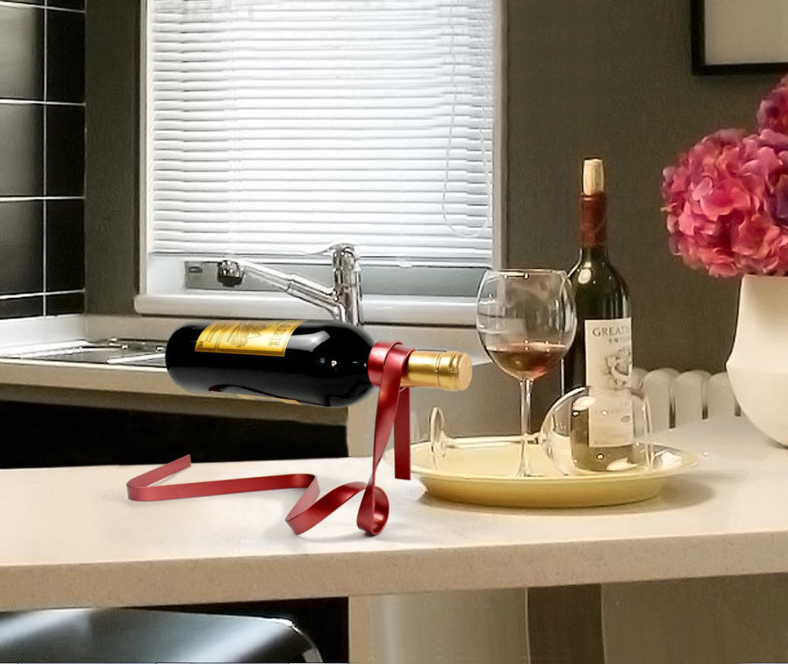 Floating Wine Bottle Holder