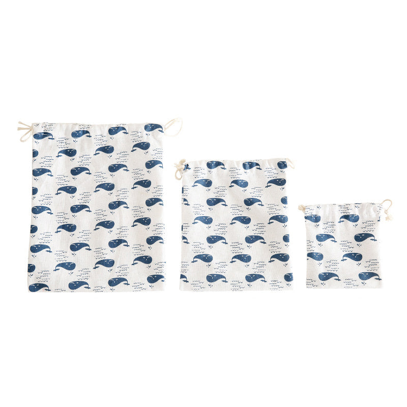 Canvas Storage Bags Set