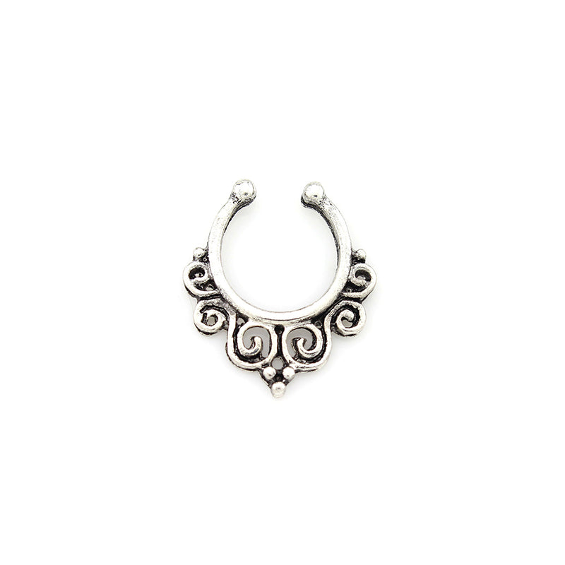 Spiral Septum Nose Ring - Non-Piercing