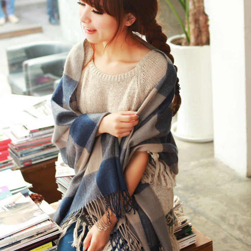 Winter Checked Scarf