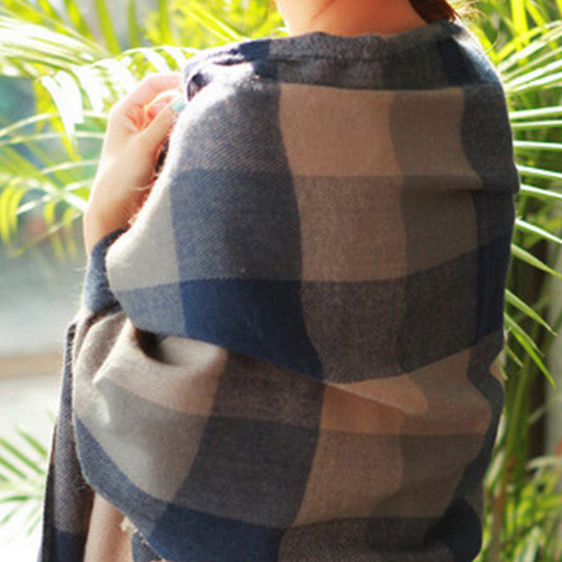 Winter Checked Scarf