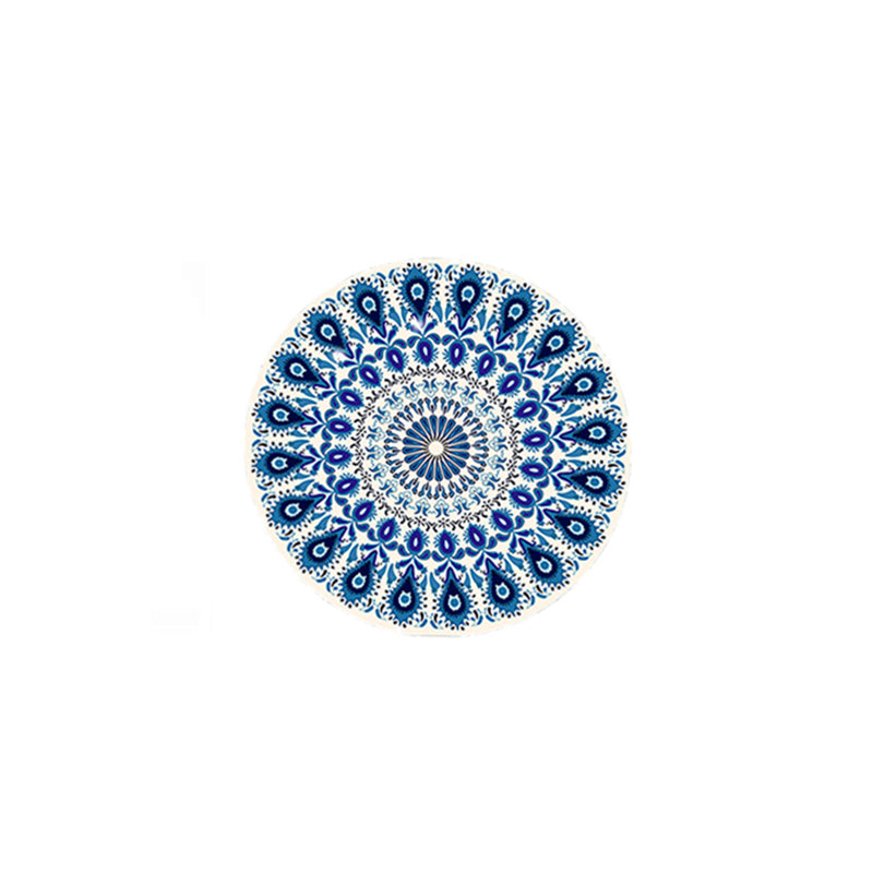 Round Mandala Mat or Table Cover
