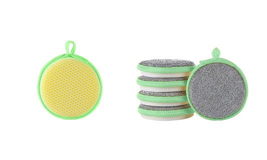 Double-Sided Dishwashing Sponge