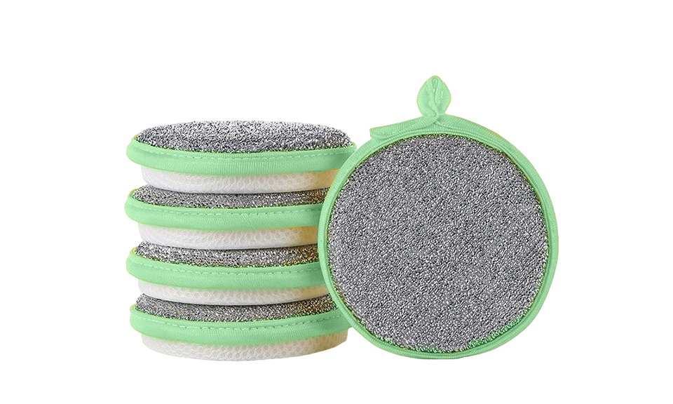 Double-Sided Dishwashing Sponge