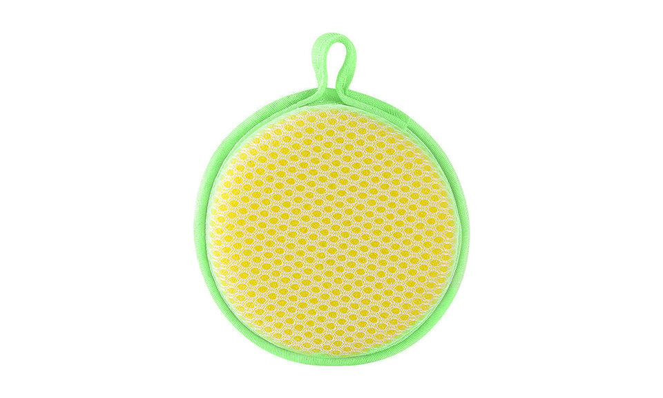 Double-Sided Dishwashing Sponge