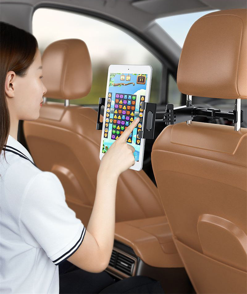 Foldable Car Headrest Phone and Tablet Holder