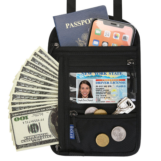 RFID Passport Holder Travel Wallet