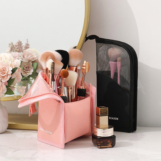 Standing Makeup Brush Travel Case