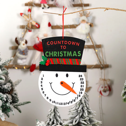 Countdown to Christmas Snowman