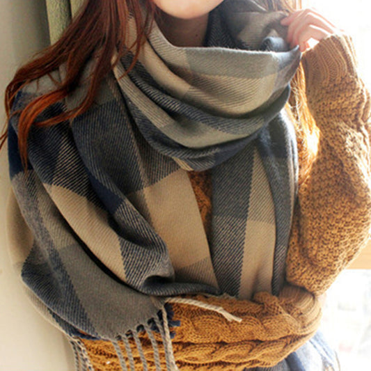 Winter Checked Scarf