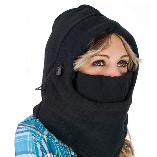 6-in-1 Winter Thermal Fleece Balaclava Style Hat