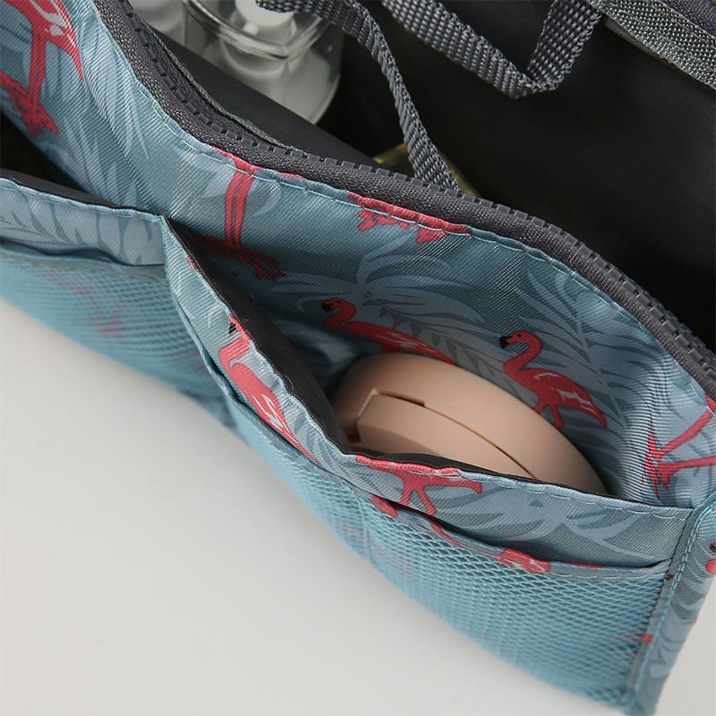 Flamingo Design Handbag Organiser Insert